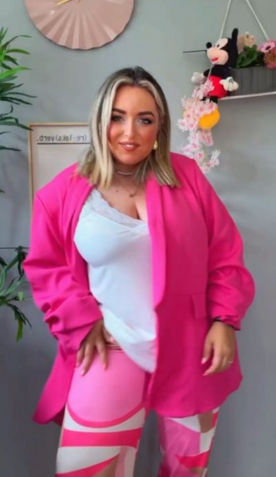 BLAZER FUCSIA