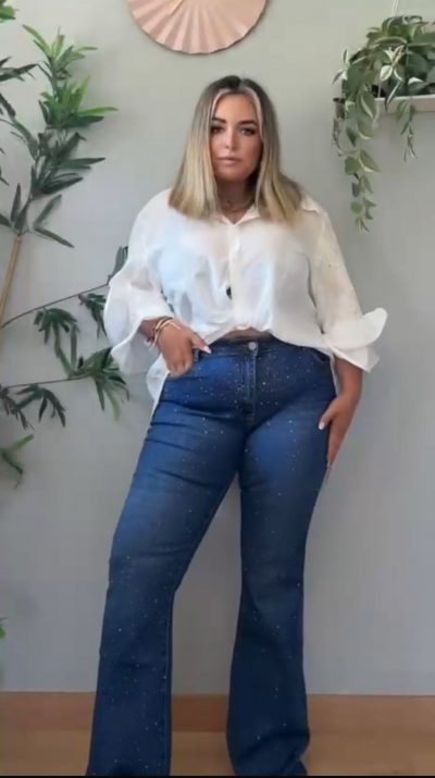 PANTALÓN VAQUEROS BRILLOS