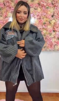 CHAQUETA RAYAS