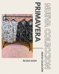 BLUSA GASA TRANSPARENTE BLANCA