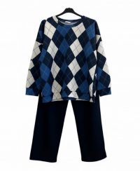 CHÁNDAL ESTAMPADO ROMBOS