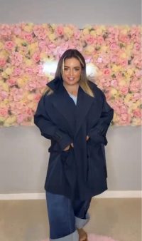 GABARDINA AZUL